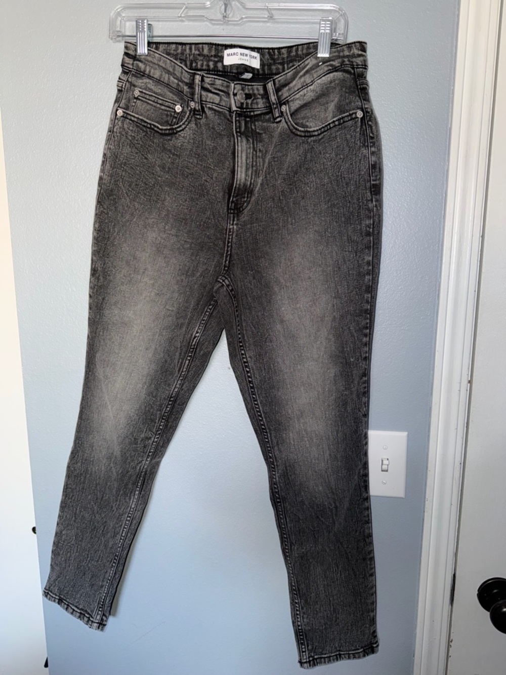 Marc New York Black Gray Washed Jeans